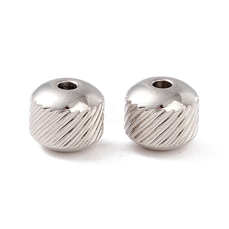 Tarnish Resistant 201 Stainless Steel Beads STAS-A057-04D-P-1