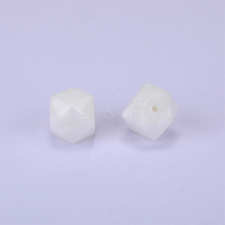 Hexagonal Silicone Beads SI-JX0020A-41-1