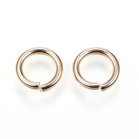 304 Stainless Steel Jump Rings STAS-G096-04G-1