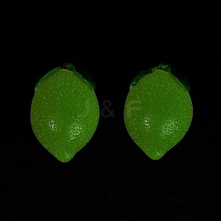 Luminous Resin Cabochons LS-CRES-D277-03J-1