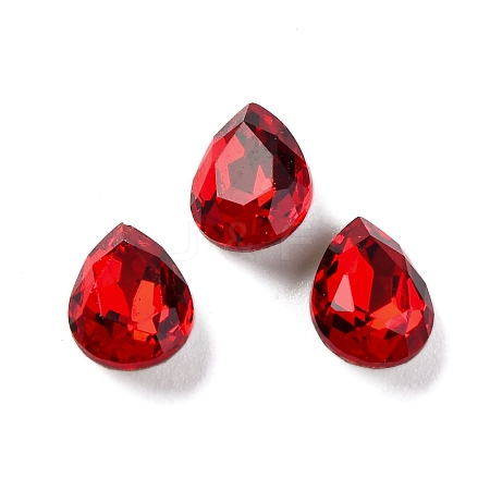 Glass Rhinestone Cabochons RGLA-A026-08A-227-1