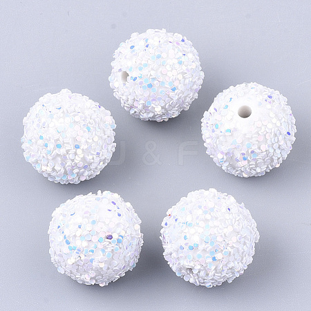 Acrylic Beads SACR-T345-01E-22-1