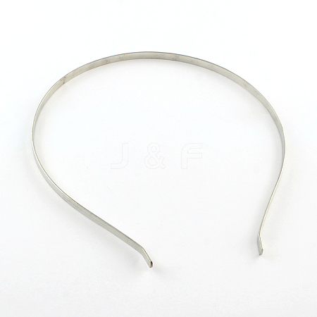 Hair Accessories Iron Hair Band Findings OHAR-Q042-008E-04-1