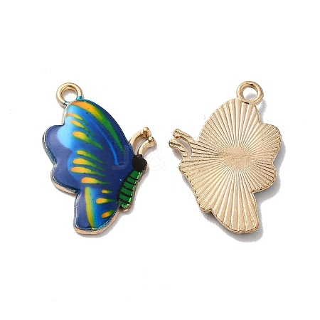 Alloy Enamel Pendants ENAM-D043-03G-04-1