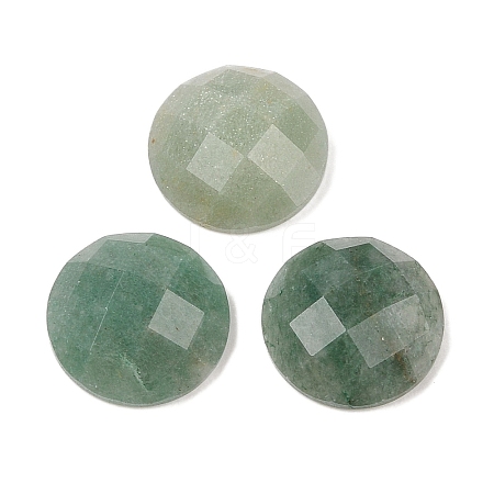 Natural Green Aventurine Cabochons G-C146-03D-1