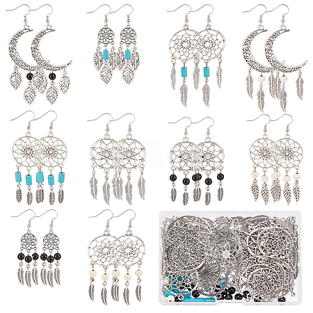 SUNNYCLUE DIY Bohemia Chandelier Earring Making Kit DIY-SC0020-94-1