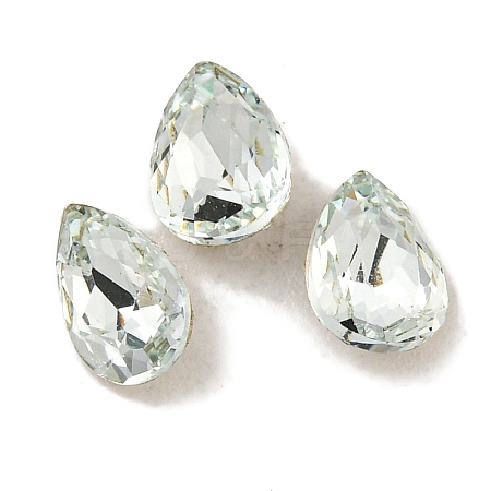 Glass Rhinestone Cabochons RGLA-L029-19B-161-1