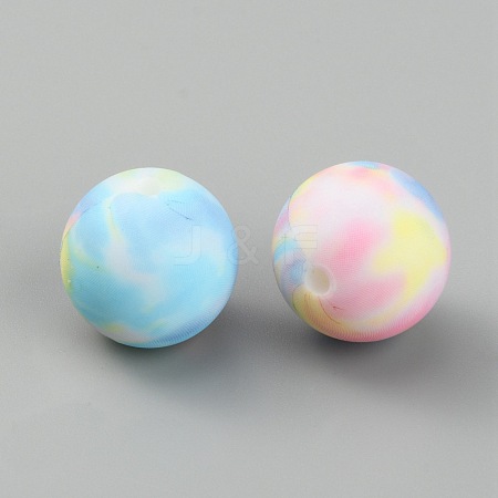 Gradient Color Silicone Beads SIL-TAC0003-06F-1