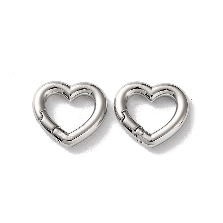 304 Stainless Steel Spring Gate Clasps STAS-A193-03P-1