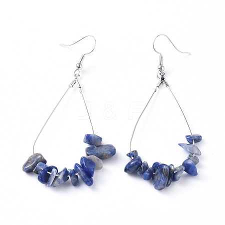 Dangle Earrings EJEW-E255-B01-1