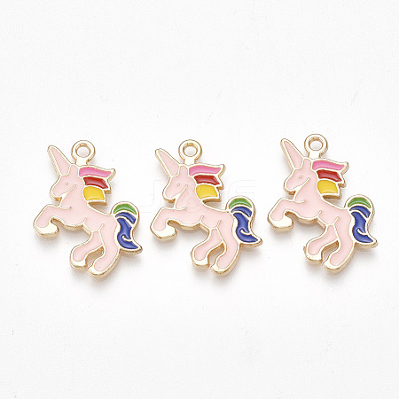 Alloy Pendants LS-ENAM-S115-108-1
