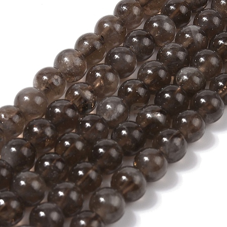 Natural Smoky Quartz Beads Strands G-G184-A04-02-1