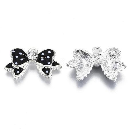 Alloy Enamel Pendants ENAM-Q434-01F-1