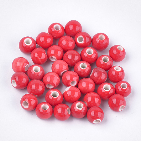 Handmade Porcelain Beads PORC-S498-20A-05-1