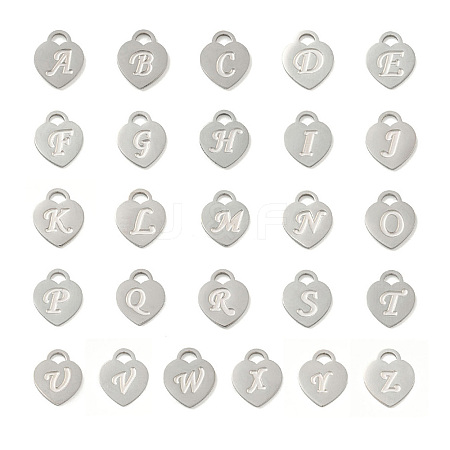 26Pcs 304 Stainless Steel Pendants FIND-M017-01P-1