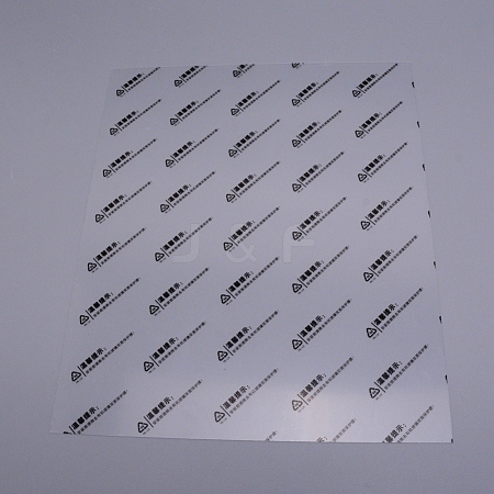 Transparent Plastic Board with Protective Paper for Photo Frame Replacement DIY-WH0190-86B-1
