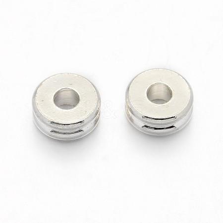 Brass Spacer Beads LS-X-KK-E640-01-6mm-S-1