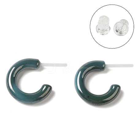 Hypoallergenic Bioceramics Zirconia Ceramic Stud Earrings EJEW-Z023-01J-02-1