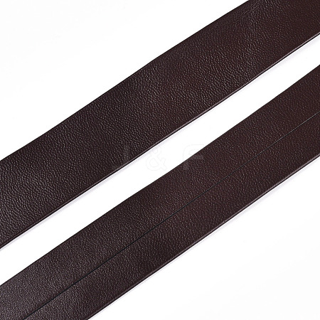 Soft Flat Imitation Leather Cord LC-WH0006-02B-02-1