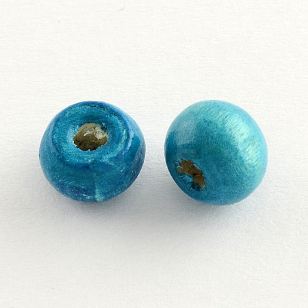 Dyed Natural Wood Beads LS-WOOD-Q006-20mm-02-LF-1