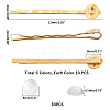 Iron Hair Bobby Pin Findings Sets PHAR-PH0001-07-WH-6