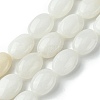 Natural White Jade Beads Strands G-K365-B04-01-1