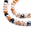 Glass Beads Strands X-GLAA-T006-16B-3