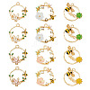 24Pcs 6 Styles Alloy Pendants FIND-TA0004-63-1