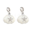 Alloy Enamel European Dangle Charms AL-CBAC2D3-04P-03-1