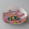 Birthday Crowns Paper Party Hat AJEW-WH0348-129B-1