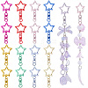 30Pcs Alloy Swivel Clasps FIND-SP0005-14-7