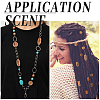 100Pcs 10 Styles Imitation Wood Acrylic Beads SACR-SC0001-52-6