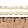 Eco-Friendly Glass Pearl Barrel Beads Strands HY-O001-A-03-3