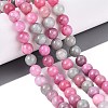 Natural Quartz Beads Strands G-N363-8mm-04-1