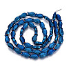 Electroplate Glass Beads Strands EGLA-T025-03C-2