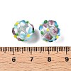 Handmade Two-Tone Lampwork Beads LAMP-T022-01A-05-3