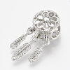 Alloy European Dangle Charms MPDL-Q209-061P-2