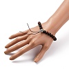 Buddhist Jewelry Wood Beaded Stretch Bracelets Making BJEW-JB05786-01-4