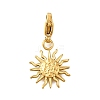 Sun 304 Stainless Steel Pendant Decorations STAS-R159-63G-1