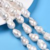 Natural Baroque Pearl Keshi Pearl Beads Strands PEAR-S019-02C-02-2