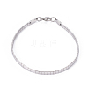 304 Stainless Steel Chain Necklaces & Bracelets Sets SJEW-E334-01B-P-3