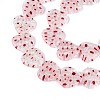 Handmade Millefiori Glass Beads Strands LAMP-T021-29A-3
