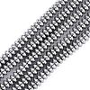 Non-Magnetic Synthetic Hematite Beads Strands G-C124-4x2mm-2-1