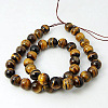 Natural Tiger Eye Beads Strands G-G099-12mm-4-2