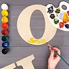 Letter Unfinished Wood Blank Cutouts LS-DIY-ZX040-01O-3