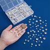 6 Styles Iron Bead Caps IFIN-UN0001-28S-4