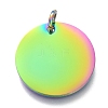 Ion Plating(IP) 304 Stainless Steel Charms EJEW-L238-03E-M-2