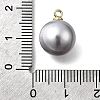 ABS Plastic Imitation Pearl Pendants FIND-H052-01G-02G-3