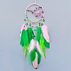 Woven Net/Web with Feather Wind Chime TREE-PW0005-04-1