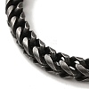 316 Surgical Stainless Steel Wheat Chain Bracelets BJEW-Q349-03B-02-2